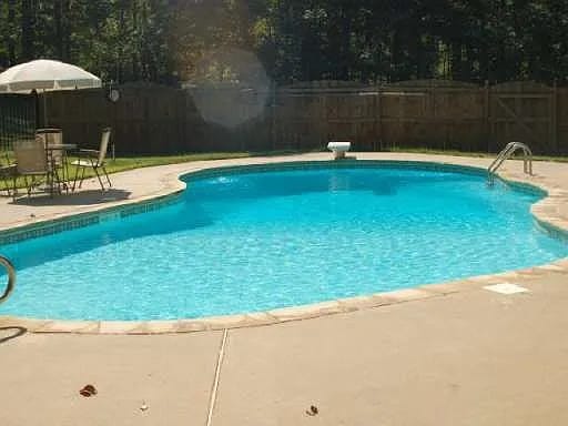 Poolside Sunning Deck